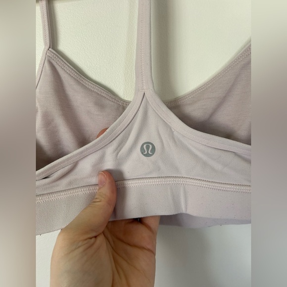 Lululemon Flow Y Nulu Bra *Light Support, A–C Cups Meadowsweet Pink Size… - Picture 6 of 7